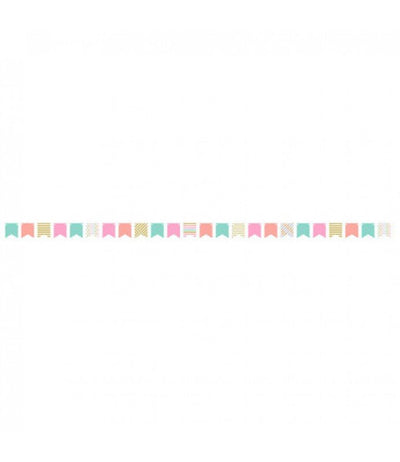 12' Banner - Mini Pennant Pastel Confetti Flag