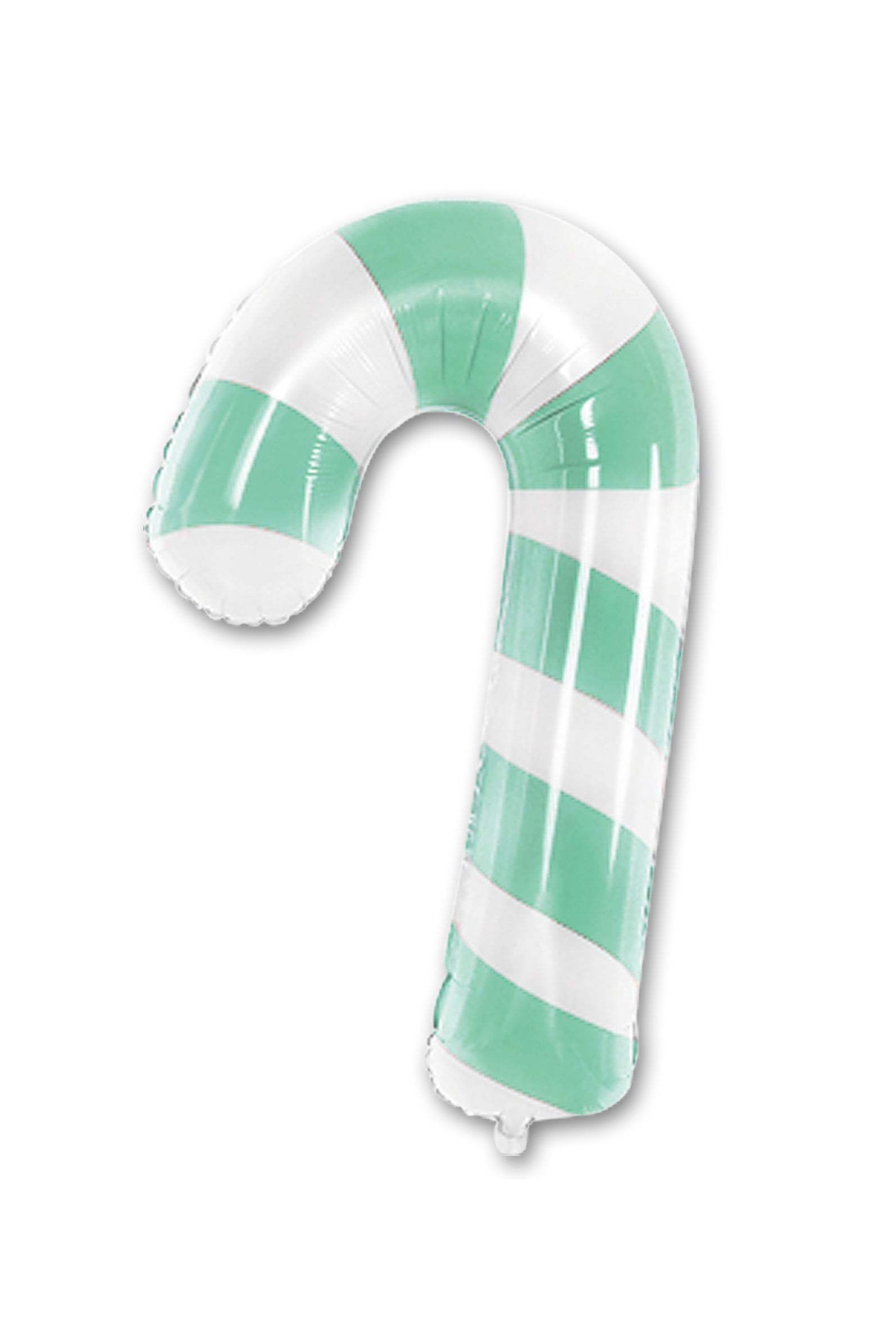 Winner Party 30" Mint Green Candy Cane Foil Balloon