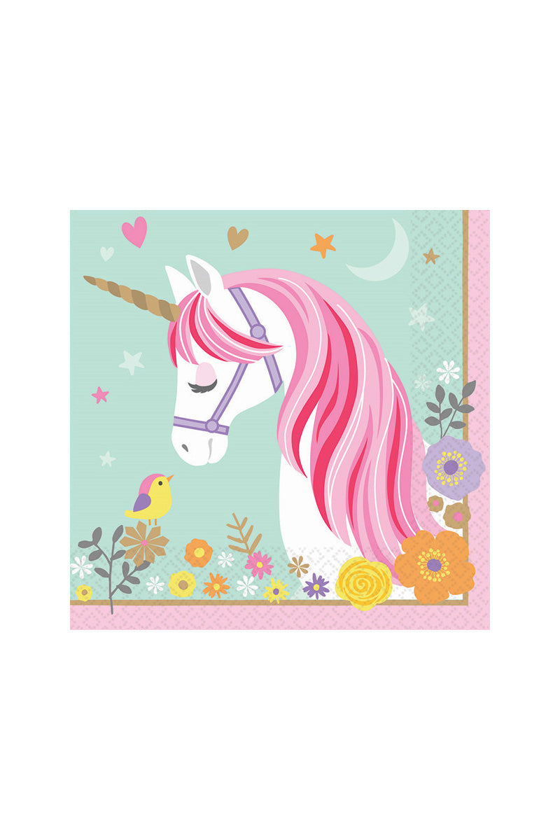 Magical Unicorn Luncheon Napkins 16ct