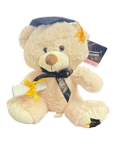 10" Congrats Grad! Blush Teddy Bear 1ct - Premium Party Distribution