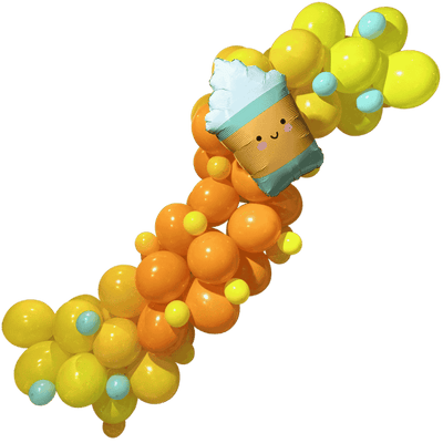 10' Organic Balloon Garland Kit - Coffee - Premium Party Distribution