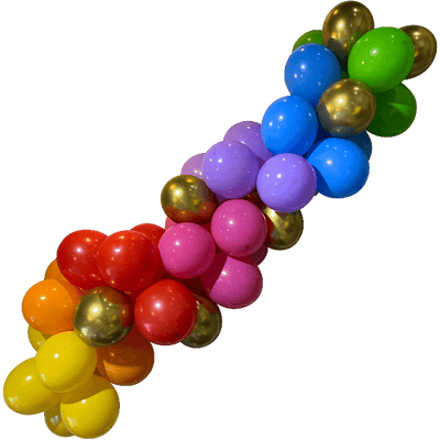 10' Organic Balloon Garland Kit - Fiesta - Premium Party Distribution