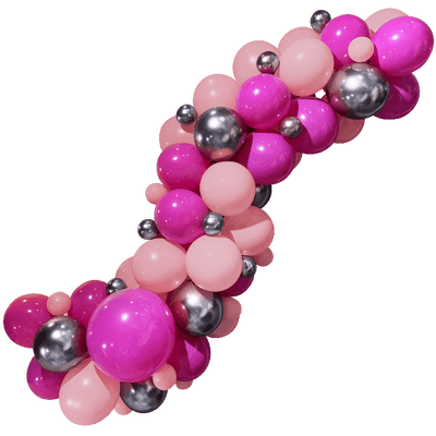 10' Organic Balloon Garland Kit - Pink - Premium Party Distribution