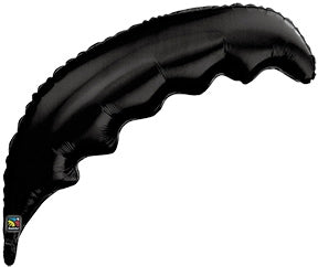 36 inch Palm Frond Qualatex Foil BLACK