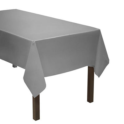 108" Table Cover - Metallic Silver - Premium Party Distribution