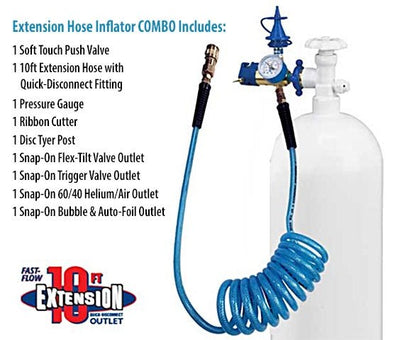 10ft Extension Hose Inflator - Premium Party Distribution