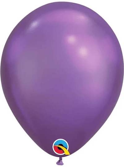 11" Chrome Purple (25ct) - Qualatex - Premium Party Distribution