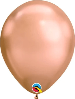 11" Chrome Rose Gold (100ct) - Qualatex - Premium Party Distribution