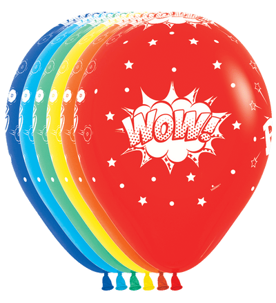 11" Comic Burst (50ct) - Sempertex - Premium Party Distribution