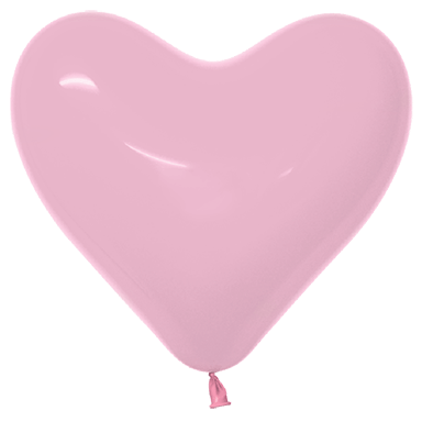 11" Fashion Bubble Gum Pink Heart (50ct) - Sempertex - Premium Party Distribution