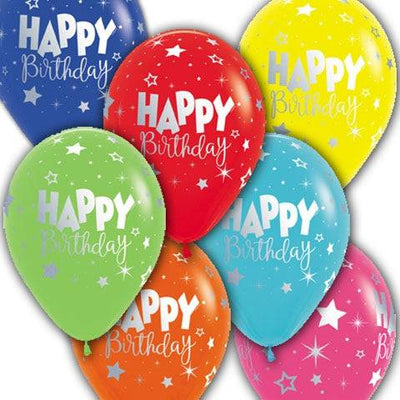 11" Happy Birthday Fantasy Assorted (50ct) - Sempertex - Premium Party Distribution