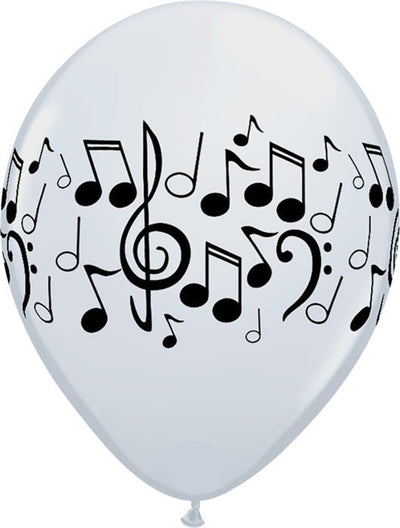 11" Musical Notes (50ct) - Qualatex - Premium Party Distribution