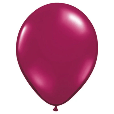 11" Pearl Burgundy (100ct) - Qualatex - Premium Party Distribution