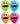 11" Smile Face Mustache Assorted (50ct) - Premium Party Distribution