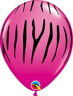 11" Zebra Stripes (50 ct.) Qualatex - Premium Party Distribution
