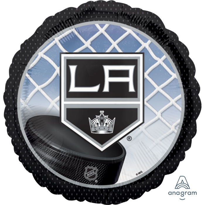 Anagram 18" LA Kings Hockey Team Black Balloon