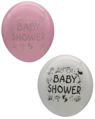 12" Assorted Baby Shower (12 bags/8ct - 10ct per pack) - Premium Party Distribution