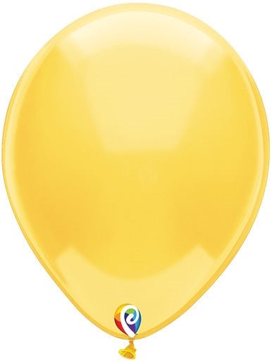 12" Crystal Yellow (50ct) Funsational - Premium Party Distribution