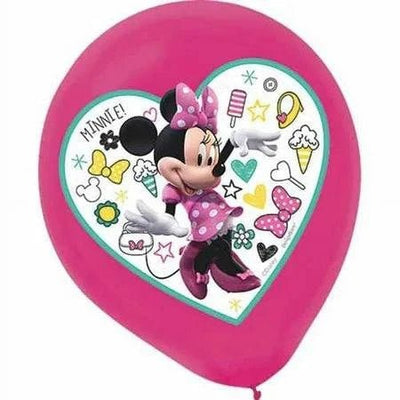 12" Disney Minnie Mouse (5ct) - Premium Party Distribution