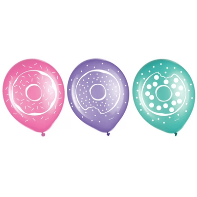 12" Donut Party (6ct) - Premium Party Distribution