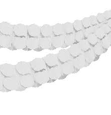 12' Garland - White - Premium Party Distribution