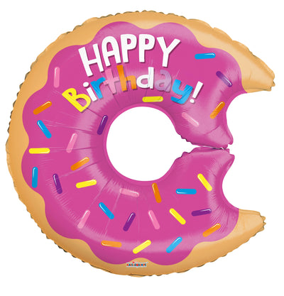 12" Happy Birthday Donut - Premium Party Distribution