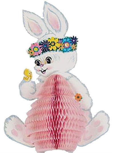 12 inch Tissue Easter Bunny Centerpiece - Premium Party Distribution
