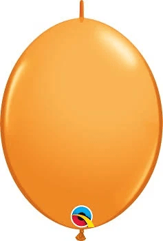 12" Quick Links - Mandarin Orange (50ct) - Qualatex - Premium Party Distribution