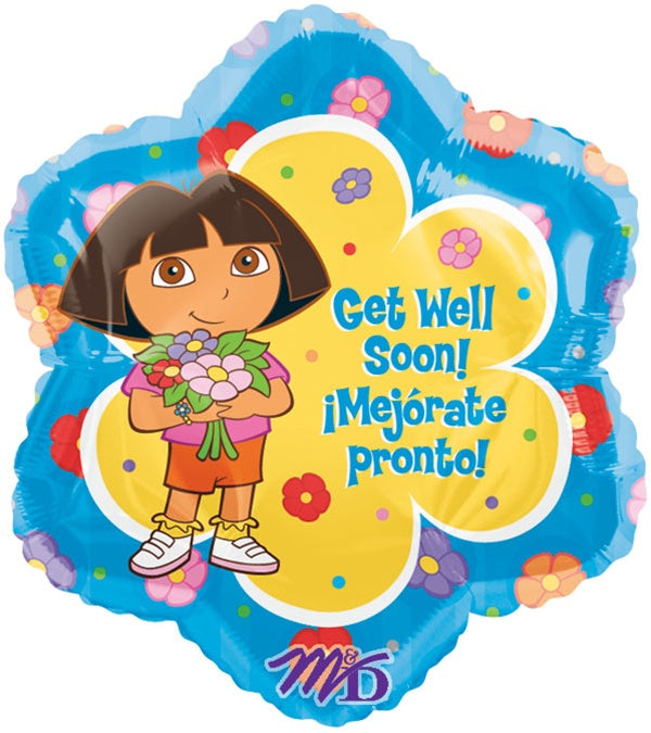 18 inch Dora Get Well MejÃ³rate Pronto