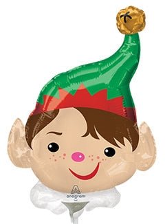 14" Adorable Elf Head (10ct) - Premium Party Distribution
