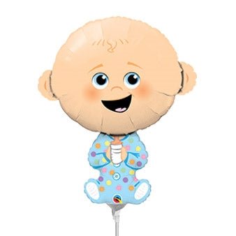 14" Baby Boy (10ct) - Premium Party Distribution