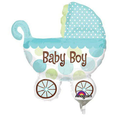 14" Baby Buggy - Boy - Premium Party Distribution