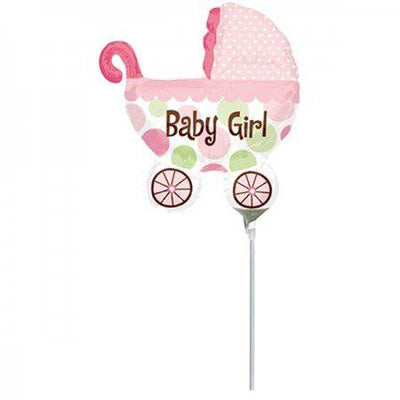 14" Baby Girl Buggy - Premium Party Distribution