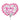 14" Baby Girl Heart Floral with Ruffle (10ct) - Premium Party Distribution