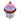 14" Birthday Frosted Cupcake (10ct) - Premium Party Distribution