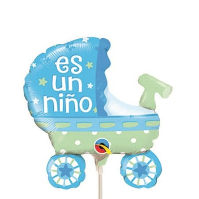 14" Es Un Nino Baby Stroller (10ct) - Premium Party Distribution