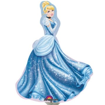 14" Foil Balloon - Cinderella (10ct) - Premium Party Distribution