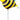 14" Happy Bee Balloon - Premium Party Distribution