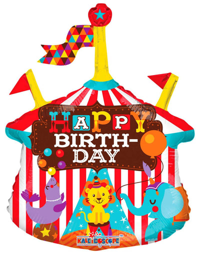 14" Happy Birthday Circus - Premium Party Distribution