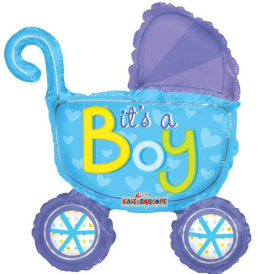 14" It's a Boy Buggy - Premium Party Distribution