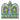 14" Mardi Gras Crown Cutout - Prismatic - Premium Party Distribution