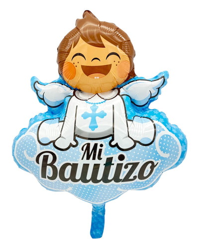 14" Mi Bautizo Angel - Boy - Premium Party Distribution