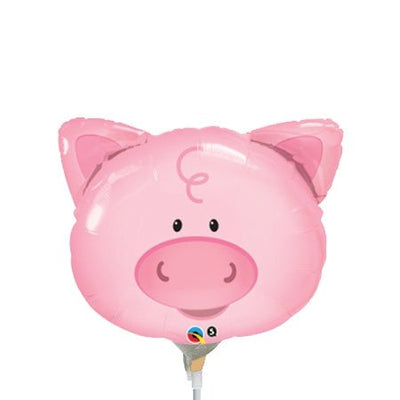 14" Playful Pig (10ct) - Premium Party Distribution