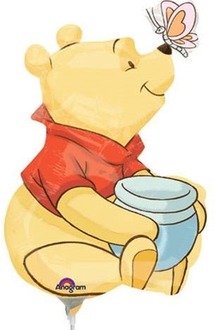 14" Pooh and Butterfly (10ct) - Premium Party Distribution
