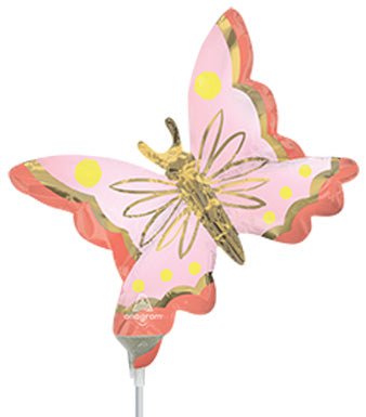14" Soulful Blossoms Butterfly (10ct) - Premium Party Distribution