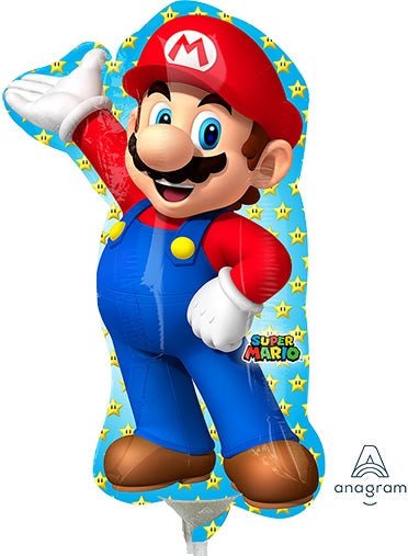 14" Super Mario Bros - Mario (10ct) - Premium Party Distribution