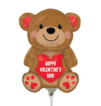 14" Valentine's Day Cuddly Bear (10ct) - Premium Party Distribution