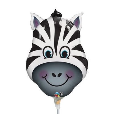 14" Zany Zebra (10ct) - Premium Party Distribution