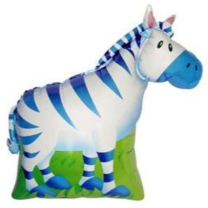 14" Zany Zebra - Premium Party Distribution
