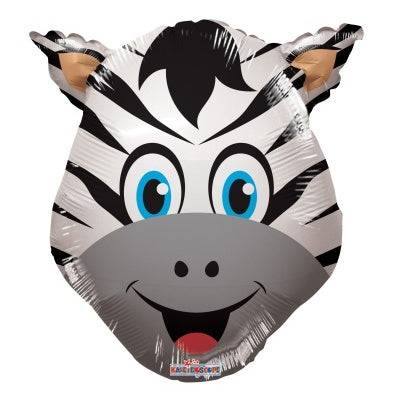 14" Zebra Head - Premium Party Distribution
